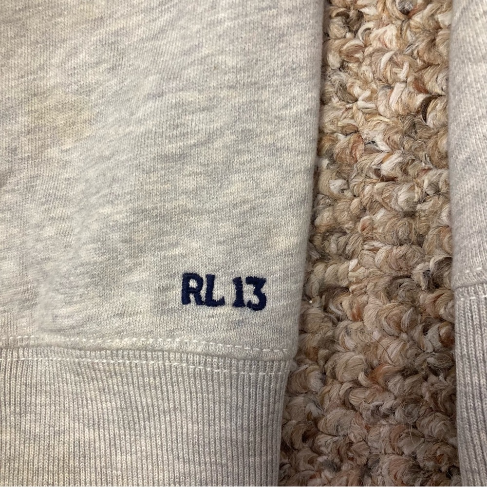 Polo Ralph Lauren Polo Bear Hoodie sweater Embroidered rl13 2013 vintage Large - Picture 3 of 5
